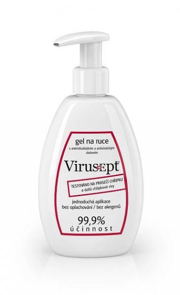 Virusept gel na ruce, 500 ml