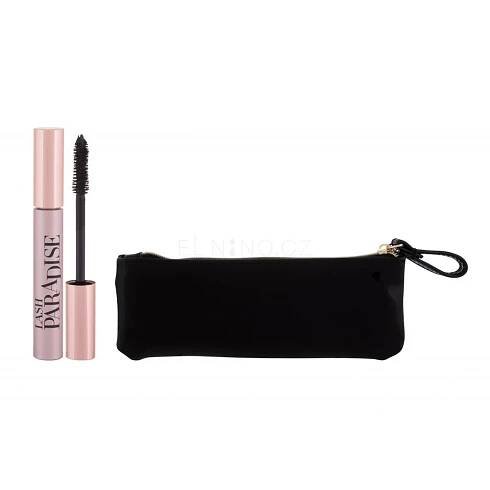 L'Oréal Paris Lash Paradise Dárková kazeta řasenka Lash Paradise Mascara 6,4 ml + kosmetická taštička