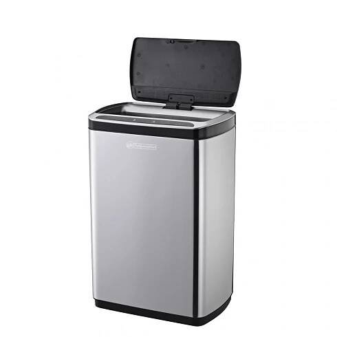 Helpmation Cube Wide AK5110 30 l bezdotykový koš nerez/černý