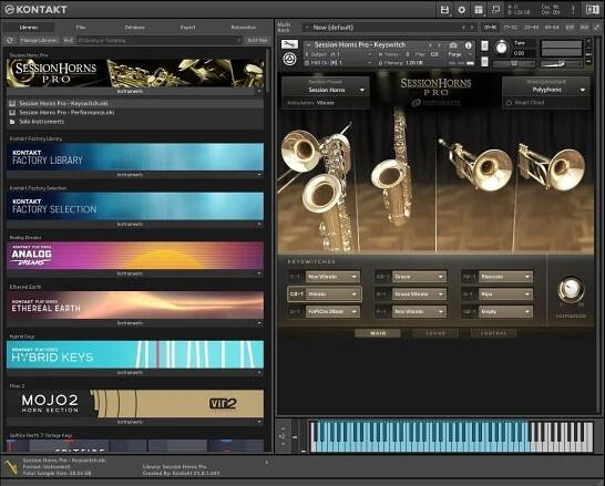 Native Instruments - Session Horns Pro v1.4 (KONTAKT) - Samplestorrent.com