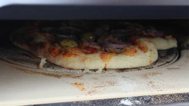 Einzeltest Pizza Pronto Pizzaofen JM4130 Pizzastein