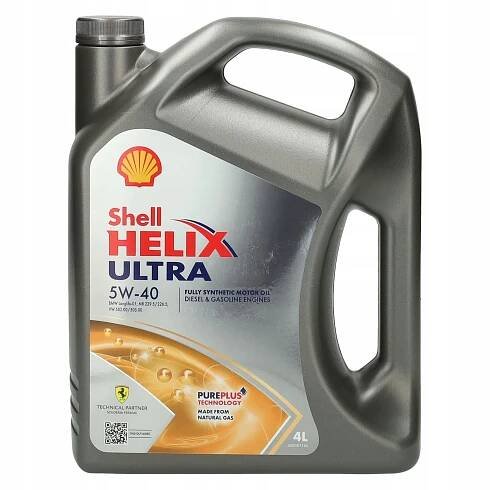 Motorový olej Shell Helix Ultra 5v40 4L Katalogové číslo dílu 5W40 ULTRA 4L