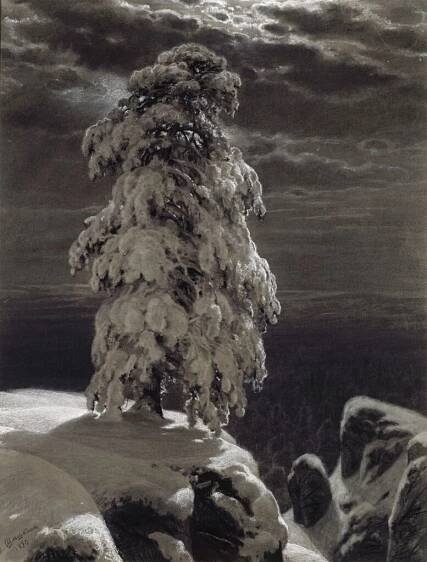V divočině severu, 1890. od Ivan Ivanovich Shishkin