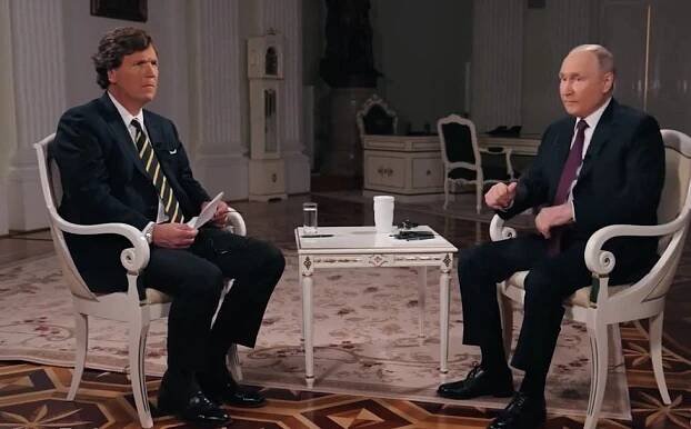 Putinova mediální prohra! Rozhovor s Carlsonem u diváků propadl, porazil ho i kvíz