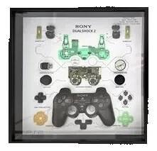 PlayStation 2 Dualshock 2 Controller Shadowbox