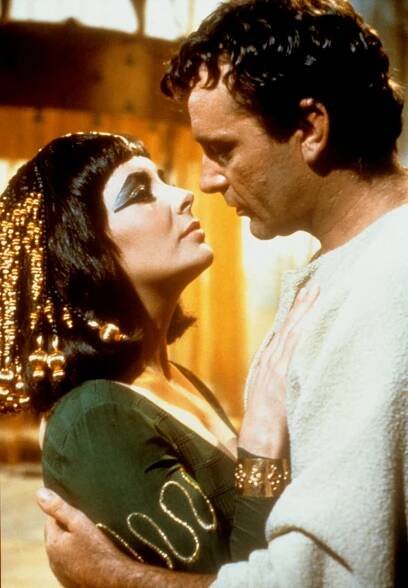 CLEOPATRA, Elizabeth Taylor, Richard Burton, 1963, TM & Copyright (c) 20th Century Fox Film Corp. All rights reserved.