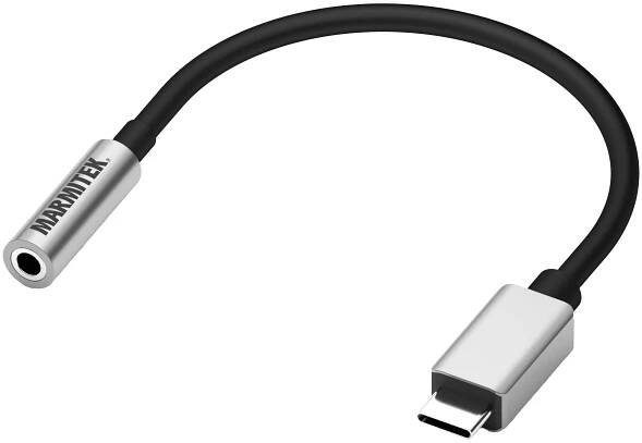 Marmitek audio adaptér [1x USB-C® - 1x jack zásuvka 3,5 mm] USB-C / Audio 3,5 mm Adapter 0.15 m