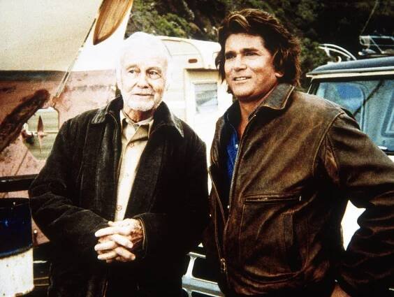 Cesta do nebe - Sail Away - Z filmu - Lew Ayres, Michael Landon