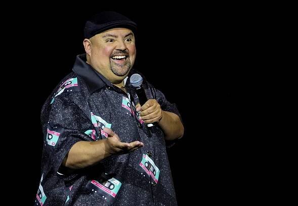 Gabriel Iglesias performs his stand-up comedy routine on the first of his three-night stop of the Don't Worry Be Fluffy tour at The Chelsea at The Cosmopolitan of Las Vegas on May 24, 2024 in Las Vegas, Nevada. (Photo by Ethan Miller/Getty Images)