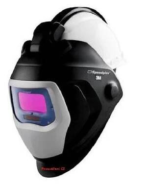 3M Speedglas 9100V-QR, svářečská kukla s kazetou 9100V a přilbou H-701, 583605, 520001948