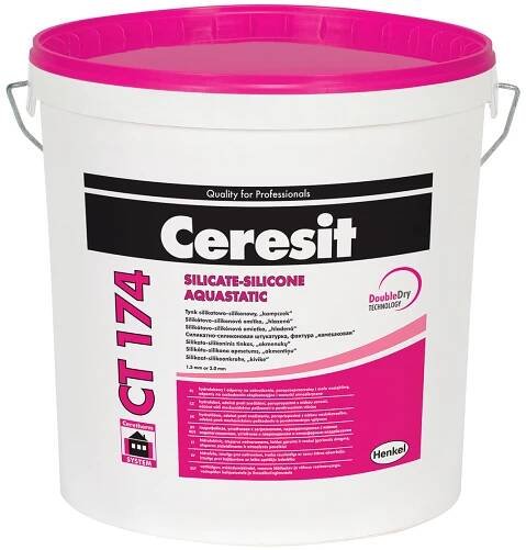 Ceresit CT 174 - silikon-silikatova omietka