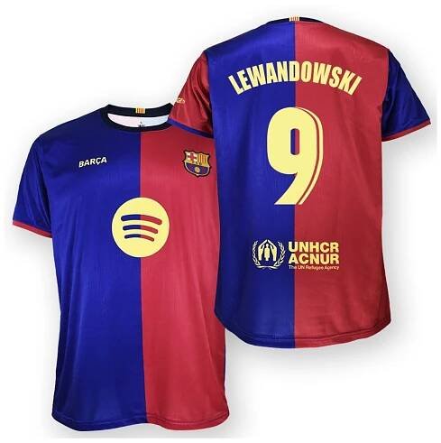 Replika dresu BARCELONA FC 24/25 Home Lewandowski