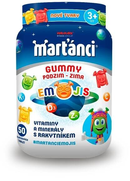 Marťánci Gummy PODZIM - ZIMA 50 ks