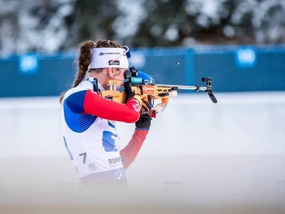 SP Ruhpolding 2024, štafeta žen - Biatlon
