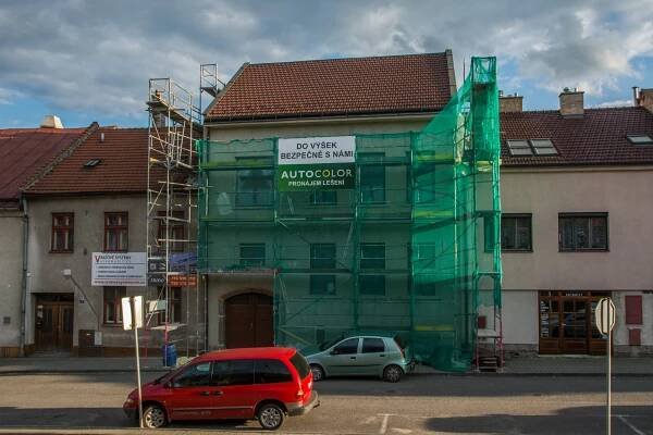 Pronájem lešení - půjčovna pro Velké Meziříčí a okolí | Autocolor