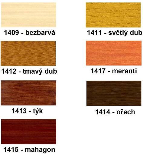 SPS Lazura na dřevo akrylátová UV 0,75l - SVK Barvy s.r.o.