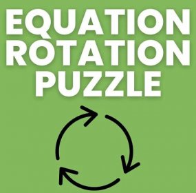 equation rotation puzzle