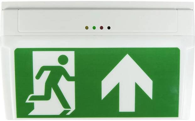 LED svítidlo pro únikovou signalizaci: E-LUX STANDARD pro montáž na stěnu/strop 3h LED AT