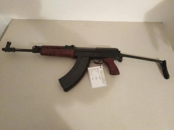 Znehodnocený samopal vzor 58V RRR