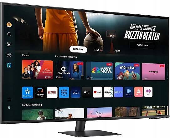 Samsung Smart Monitor M70D LS43DM702UUXDU
