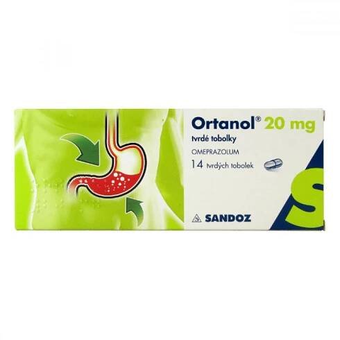 Ortanol 20mg 14 enterosolventních tvrdých tobolek