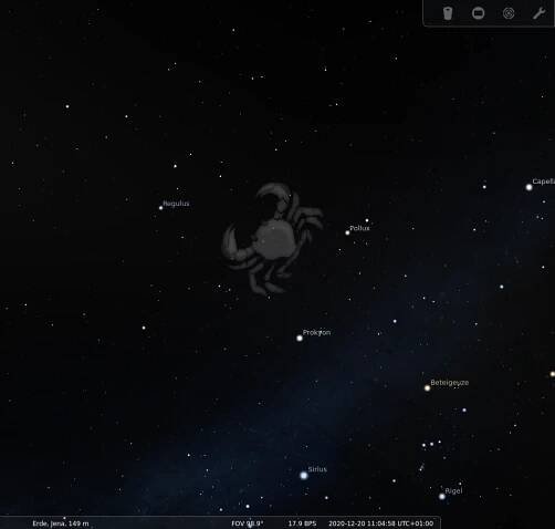 depiction in Stellarium by Fabien Chéreau (since 2000 CE)