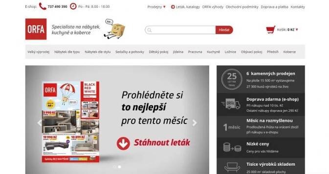 Orfa-Nabytek slevové kupóny a slevové kódy