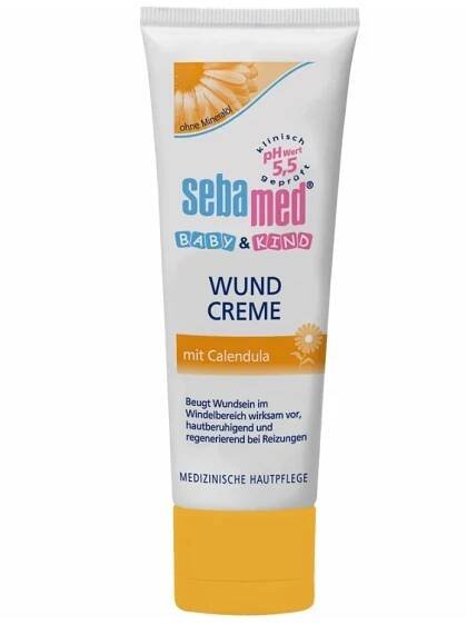 Sebamed Baby Dětský krém na opruzeniny s měsíčkem 75 ml