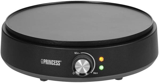 Princess Deluxe palačinkovač indikátor, nepřilnavý povlak černá