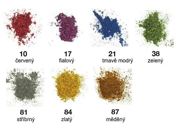 Metalický pigment 20g-zlatý