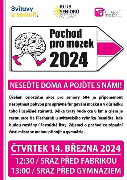 Pozvánky na Pochod pro mozek 2024 | Právě Teď! o.p.s.
