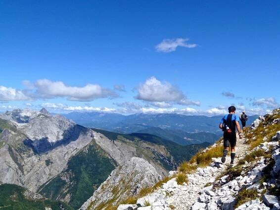 Traillauf - Apuanischen Alpen