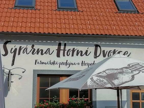 Sýrárna Horní Dvorce - Zahrádky, Jižní Čechy