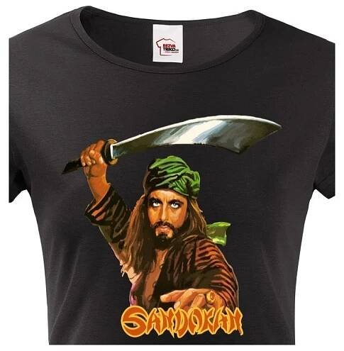 Bezvatriko.cz Canvas 0965 Sandokan Černá