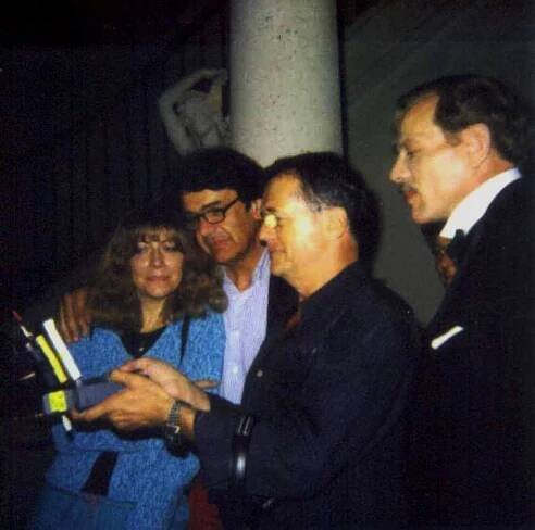 con Patrice Chéreau alle riprese di Gabrielle