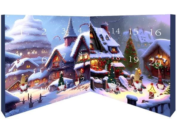 🎃🎅 Adventní kalendář 2025 se skřítky – baselie