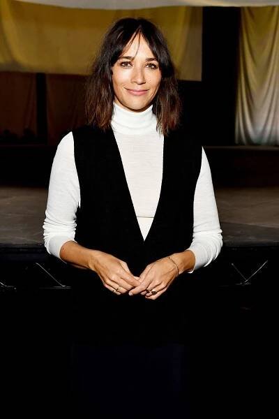 Rashida Jones attends the COS show at The Roundhouse during London Fashion Week September 2021 on September 21, 2021 in London, England.