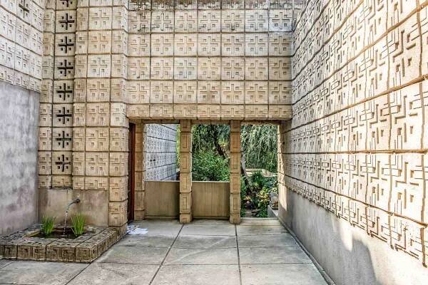Millard House by Frank Lloyd Wright