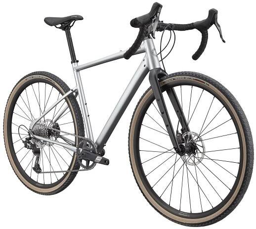 Gravel kolo CANNONDALE TOPSTONE APEX 1, stříbrné