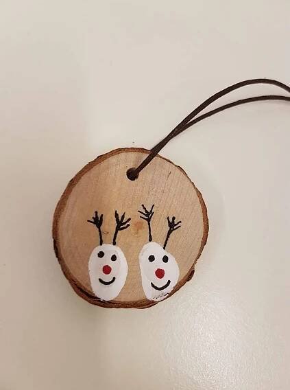 Pin von Charlotte Owttrim auf Christmas crafts | Weihnachtsschmuck basteln weihnachten, Baumscheiben deko weihnachten, Weihnachtsbasteln