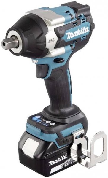 Makita DTW701RTJ aku rázový utahovák, 700 Nm, 18 V, 5 Ah, vč. 2x aku, vč. nabíječky, kufřík