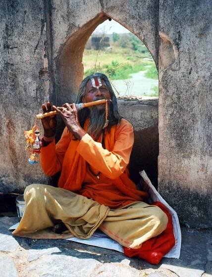 The fakir with the flute - Sreenath Sreenivasan