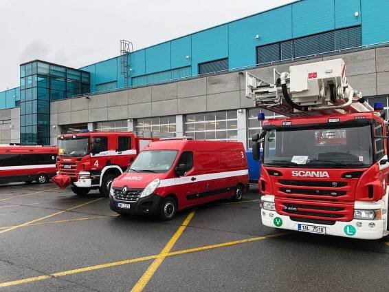 Spolky a sdružení - Hasiči - Polygon Letiště Praha - 16.3.2019 | Obec Červené Janovice oficiální stránky obce