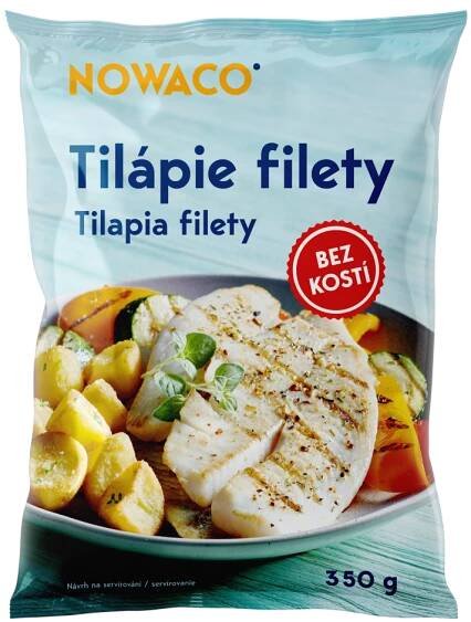 Tilapia fileta 350 g – Nowaco