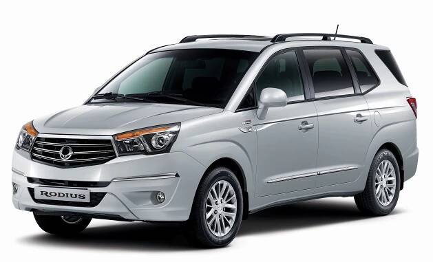 Příčníky Aurilis Trax pro SsangYong Rodius 2013-2017 s podélníky