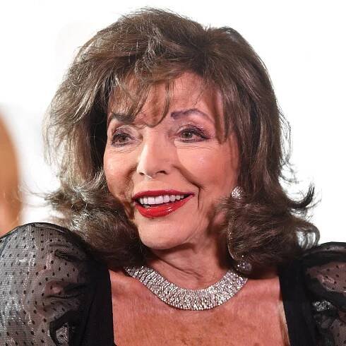 Joan Collins, 90, makes ultra rare appearance with siblings