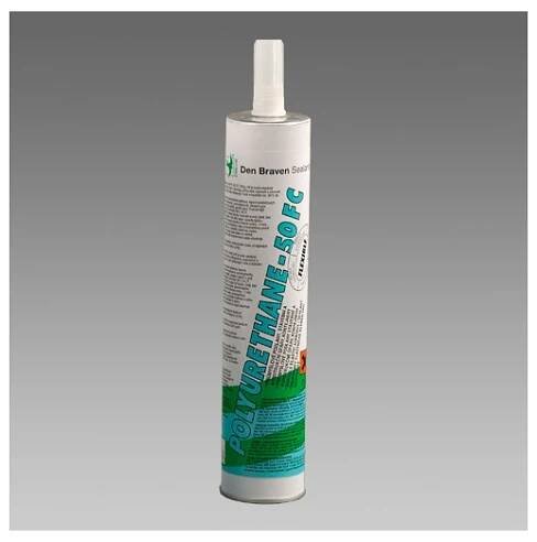 Tmel polyuretan Den Braven 50 FC černý /300 ml