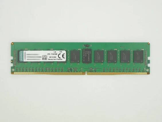  Kingston 8GB 288pin DDR4 SDRAM ECC Registered 2133 (PC4 17000) KTH-PL421/8G 