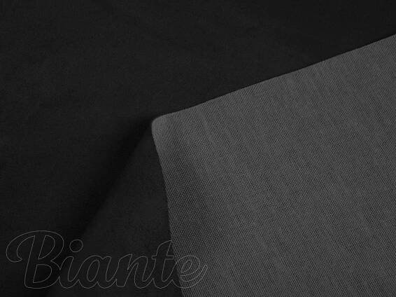 Potahová látka/imitace broušené kůže Alcantara ALC-012 Černá - šířka 145 cm - detail 5 - Biante.cz