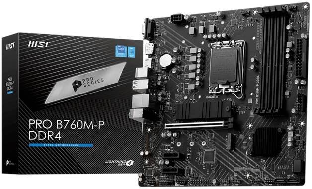 MSI PRO B760M-P DDR4 Box View